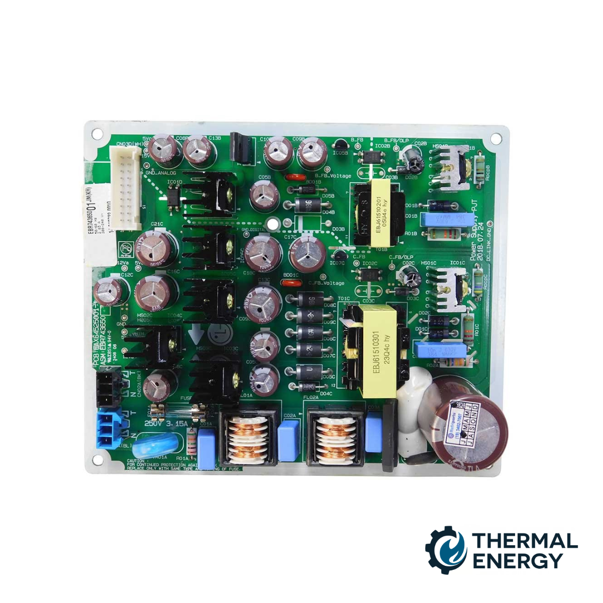 Placa electrónica condensadora LG - EBR74365001 Multi V
