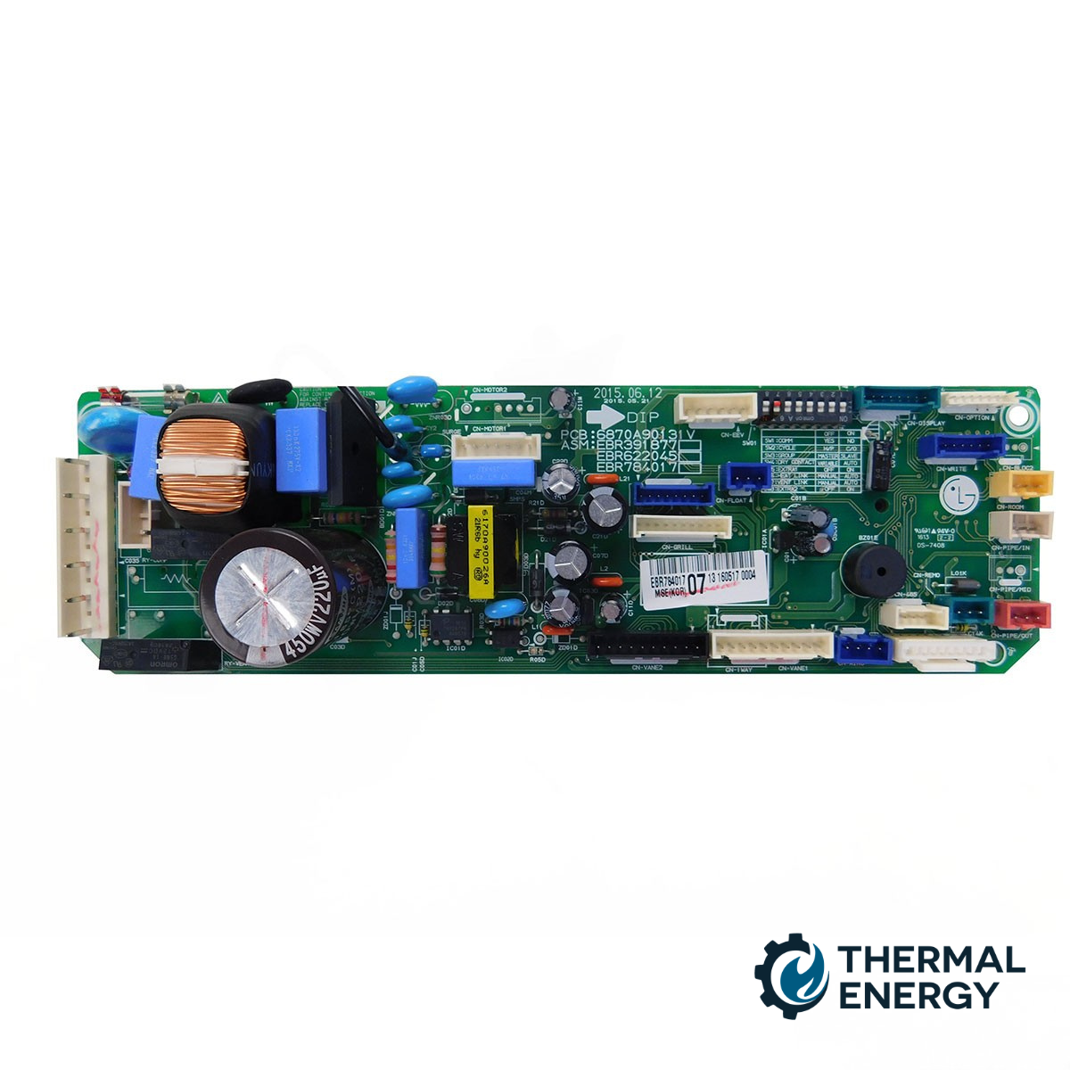 Placa electrónica del evaporador LG Cassette- EBR78401707