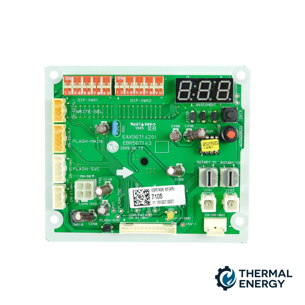 Placa electrónica del condensador subinversor LG - EBR74067105