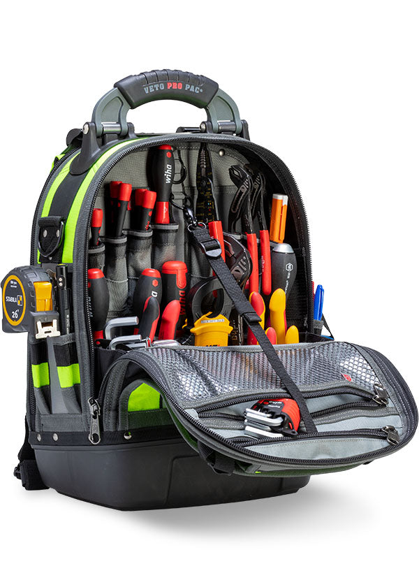 Mochila portaherramientas TECH PAC de alta visibilidad