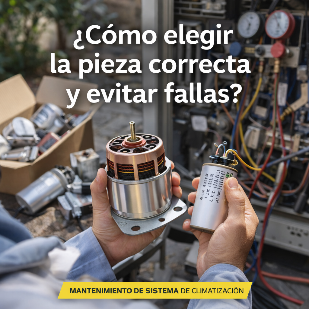 ¿Cómo elegir la pieza correcta y evitar fallas ?